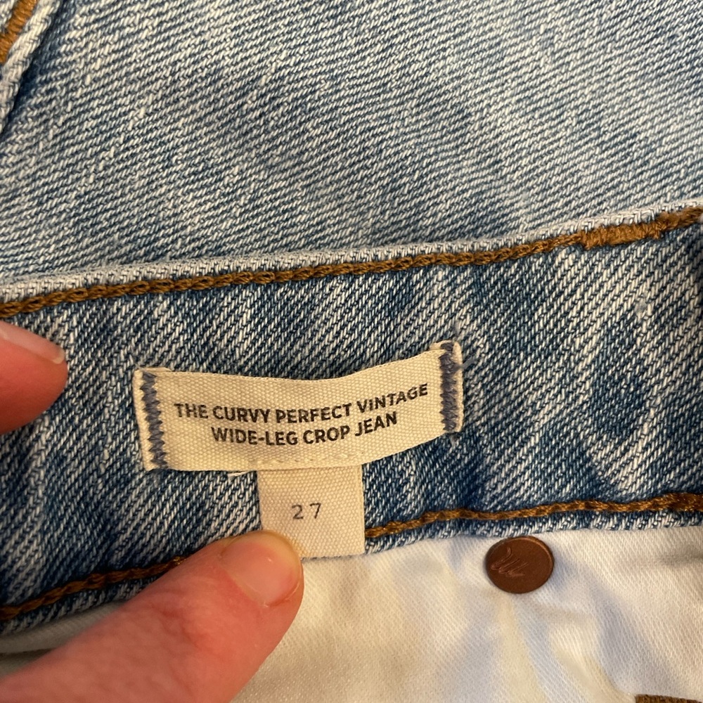 Madewell Women's Blue Flare & Wide Leg Jeans - Picture 11 of 13